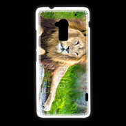 Coque HTC One Max Lion Roi des animaux