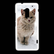 Coque HTC One Max Chat dans la neige