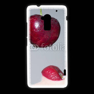 Coque HTC One Max Cerise et bouche 3