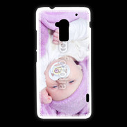 Coque HTC One Max Amour de bébé en violet