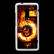 Coque HTC One Max Cinq en feu