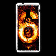 Coque HTC One Max Six en feu