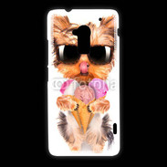 Coque HTC One Max Yorkshire avec un cornet de glace