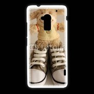 Coque HTC One Max peluche et converses