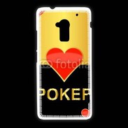 Coque HTC One Max Poker 6