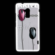 Coque HTC One Max course de souris