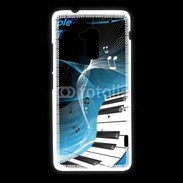 Coque HTC One Max Abstract piano