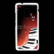 Coque HTC One Max Abstract piano 2