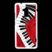 Coque HTC One Max Abstract piano 2