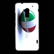 Coque HTC One Max Ballon de rugby Italie