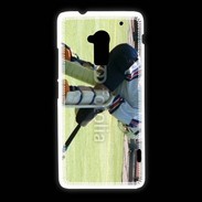 Coque HTC One Max Gardien de Hockey sur gazon