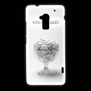 Coque HTC One Max Vive les mariées PR 