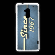 Coque HTC One Max Since 1957 Bleu