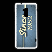 Coque HTC One Max Since 1982 Bleu
