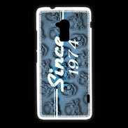 Coque HTC One Max Since crane bleu 1974