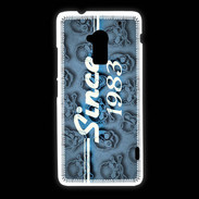 Coque HTC One Max Since crane bleu 1983
