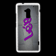 Coque HTC One Max Léa Tag