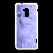 Coque HTC One Max Effet de plumes bleues PR