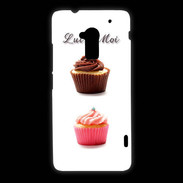 Coque HTC One Max Cupcake lui et moi PR