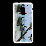 Coque HTC One Max DP Barge en bord de plage 2