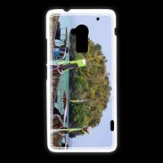 Coque HTC One Max DP Barge en bord de plage