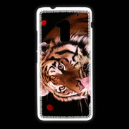 Coque HTC One Max Portrait de tigre PB 4