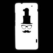 Coque HTC One Max chapeau moustache