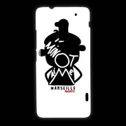 Coque HTC One Max Adishatz Humour Marseille