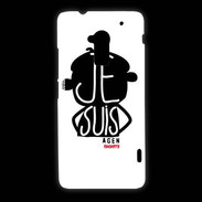 Coque HTC One Max Adishatz Humour Agen