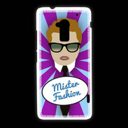 Coque HTC One Max Mister Fashion Roux