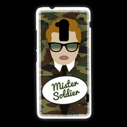 Coque HTC One Max Mister Soldier Roux