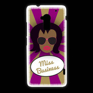 Coque HTC One Max Miss business Black