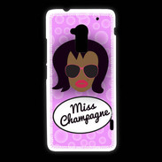 Coque HTC One Max Miss Champagne Black