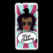 Coque HTC One Max Miss Clubbing Black