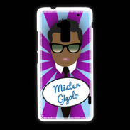 Coque HTC One Max Mister Gigolo Black