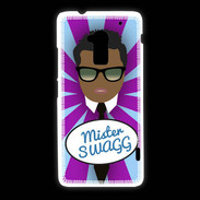 Coque HTC One Max Mister Swag Black