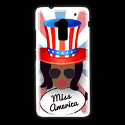 Coque HTC One Max Miss USA Black