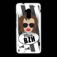 Coque HTC One Max Miss Bretagne Chatain