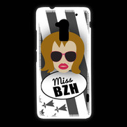 Coque HTC One Max Miss Bretagne Rousse