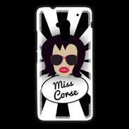 Coque HTC One Max Miss Corse Brune