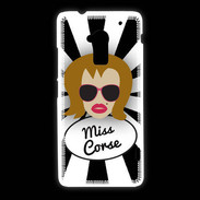 Coque HTC One Max Miss Corse Rousse