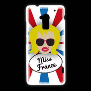 Coque HTC One Max Miss France Blonde