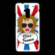 Coque HTC One Max Miss France Rousse