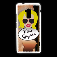 Coque HTC One Max Miss Guyane Blonde