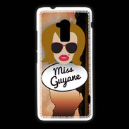 Coque HTC One Max Miss Guyane Rousse