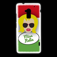 Coque HTC One Max Miss Italie Blonde