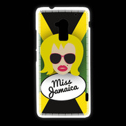 Coque HTC One Max Miss Jamaica Blonde