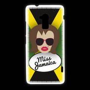 Coque HTC One Max Miss Jamaica Chatain