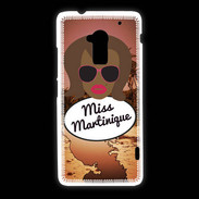 Coque HTC One Max Miss Martinique Black