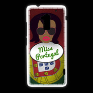 Coque HTC One Max Miss Portugal Black